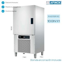 Abatidor de temperatura Afinox Faster-10