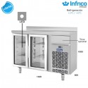 Altomostrador refrigerado Infrico IF602PCR (Puerta de cristal)