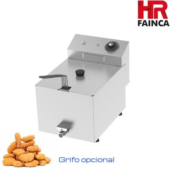 Freidora 10 litros HR alto rendimiento (Grifo opcional)