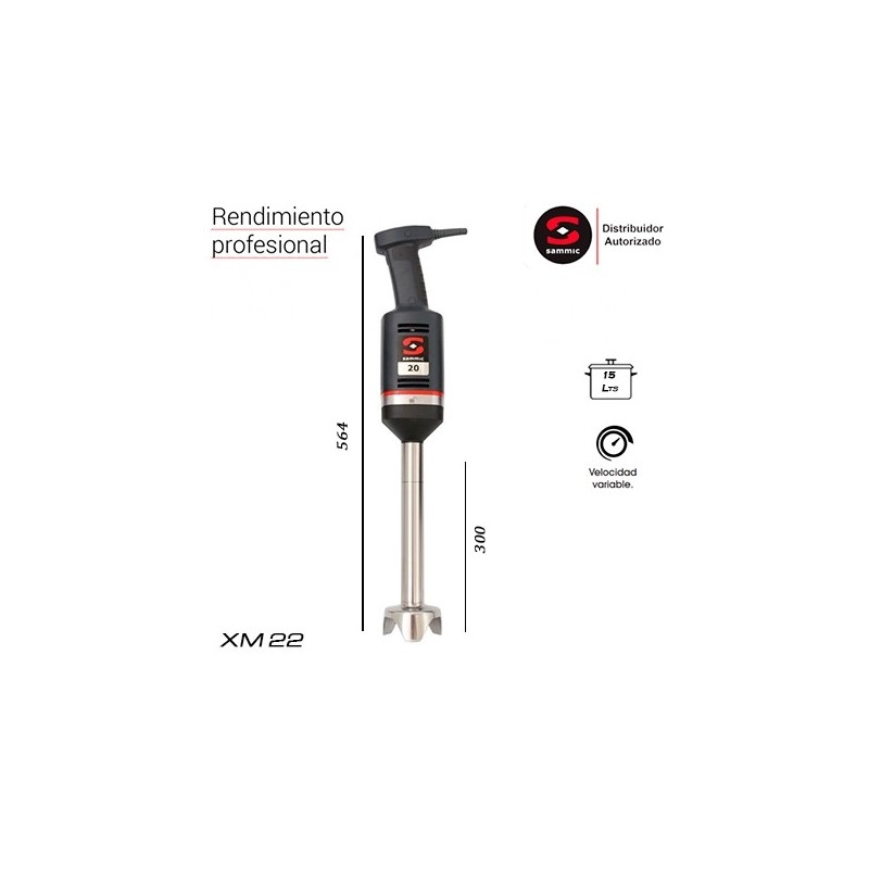 Triturador Sammic XM 22