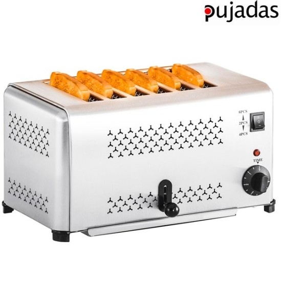 Tostador Industrial 6 ranuras
