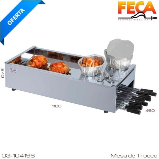 Mesa Troceo pollos