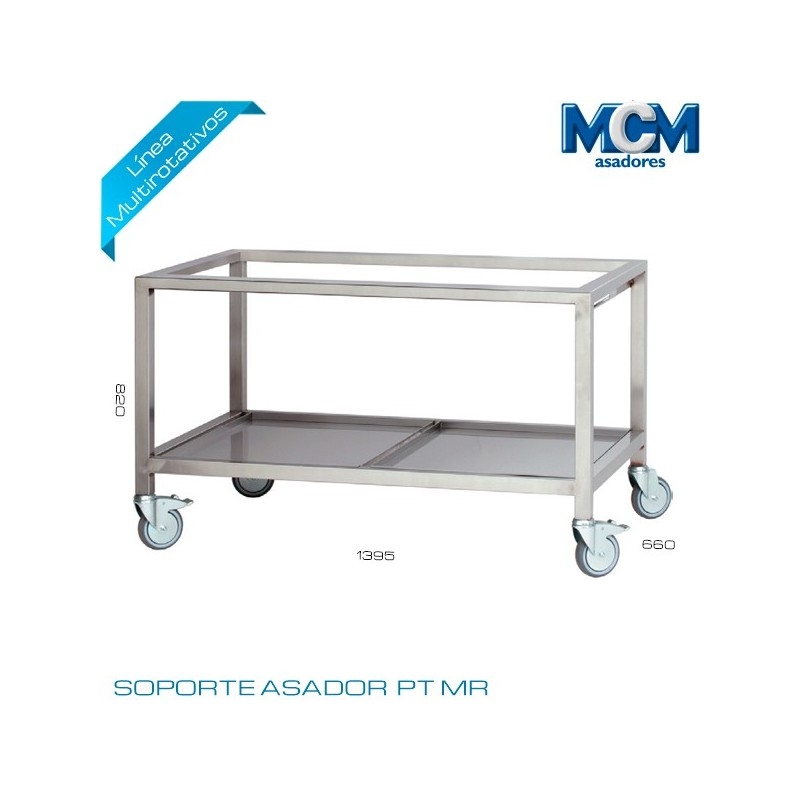 Soporte Asador Multirotativo