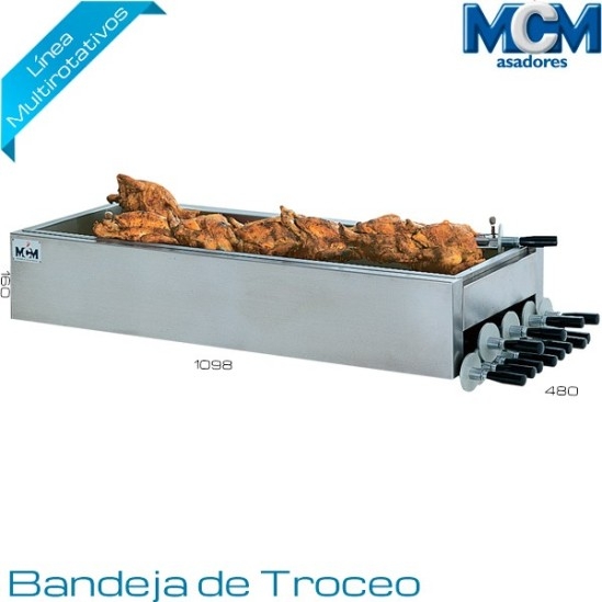 Bandeja troceo de pollos