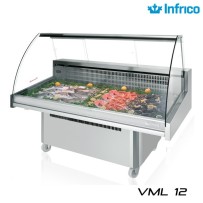 Vitrina para pescado Infrico
