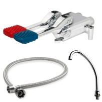 Grifo de pedal 2 aguas