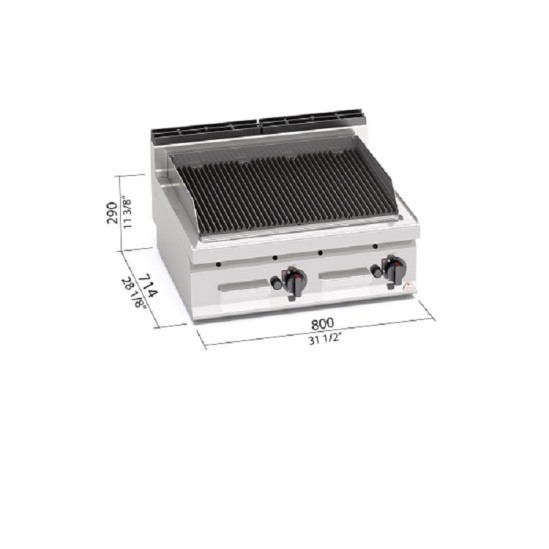 Barbacoa Industrial macros 700