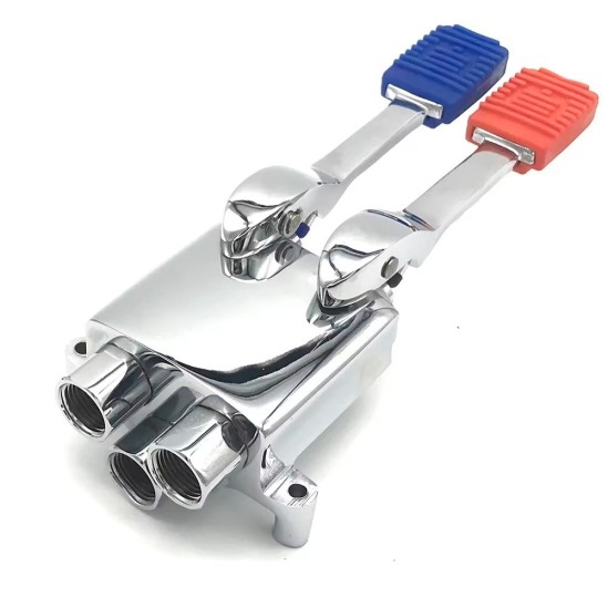 Kit Grifo de Pedal con Caño y Flexo – Higiene y Ahorro de Agua