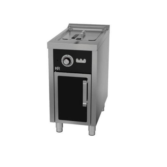 Freidora HR con estanteria de pie con capacidad de 15 litros