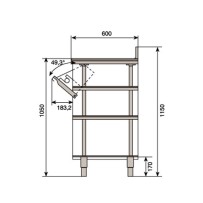 mueble cafetero infrico