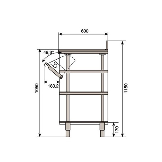 mueble cafetero infrico