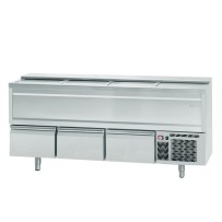 Botellero barra con cajones Infrico 2000