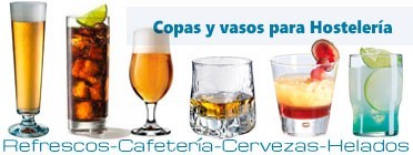 Vasos y Copas para Hostelería