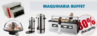 Maquinaria y útiles Buffet libre