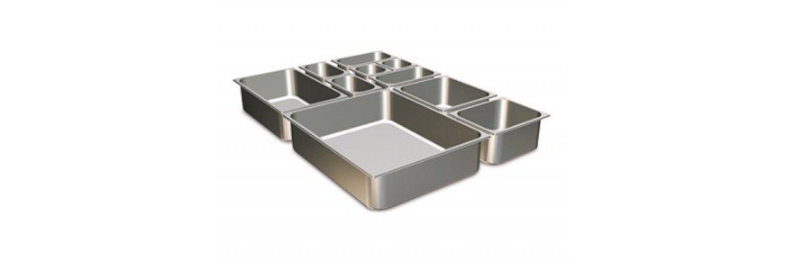 Cubetas Gastronorm Inoxidable