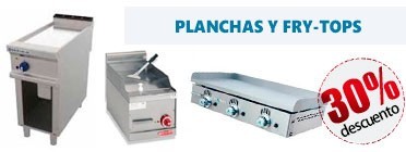 Planchas industriales para Hostelería