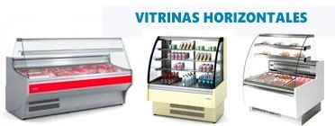 Vitrina expositoras Horizontales