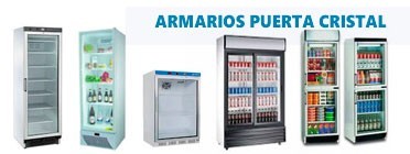 Armarios verticales Cristal